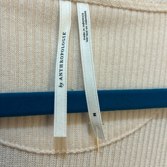 Anthropologie top with lace sleeves - Picture 3 of 5